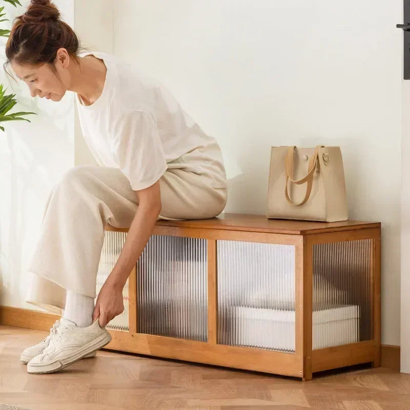 Multi-Functional Bay Window Storage Cabinet