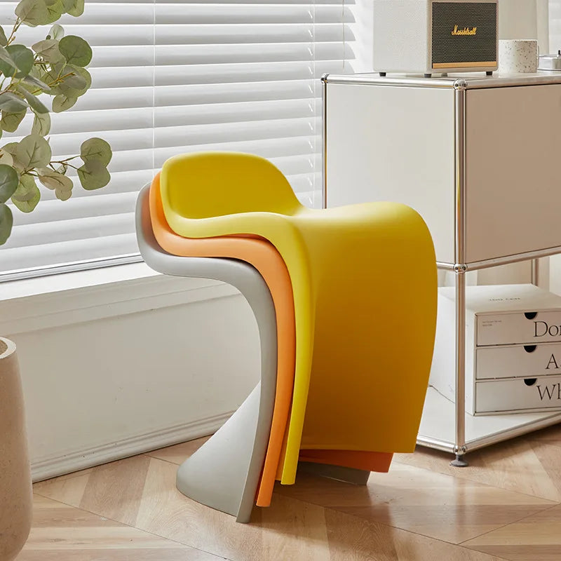 Stackable Thickened Plastic Stools