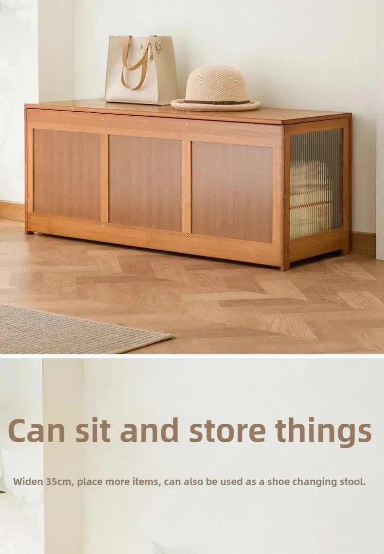Multi-Functional Bay Window Storage Cabinet