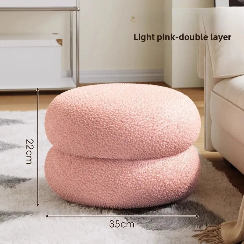 Lazy Lamb Fleece Fabric Chair
