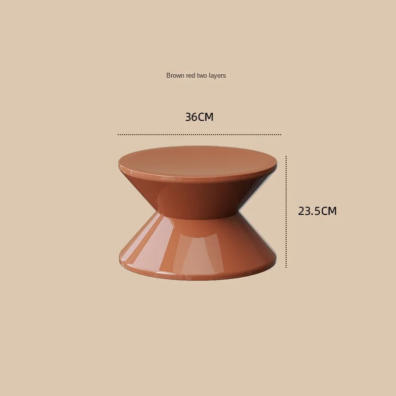 X&D Nordic PP Material Stackable Low Stool
