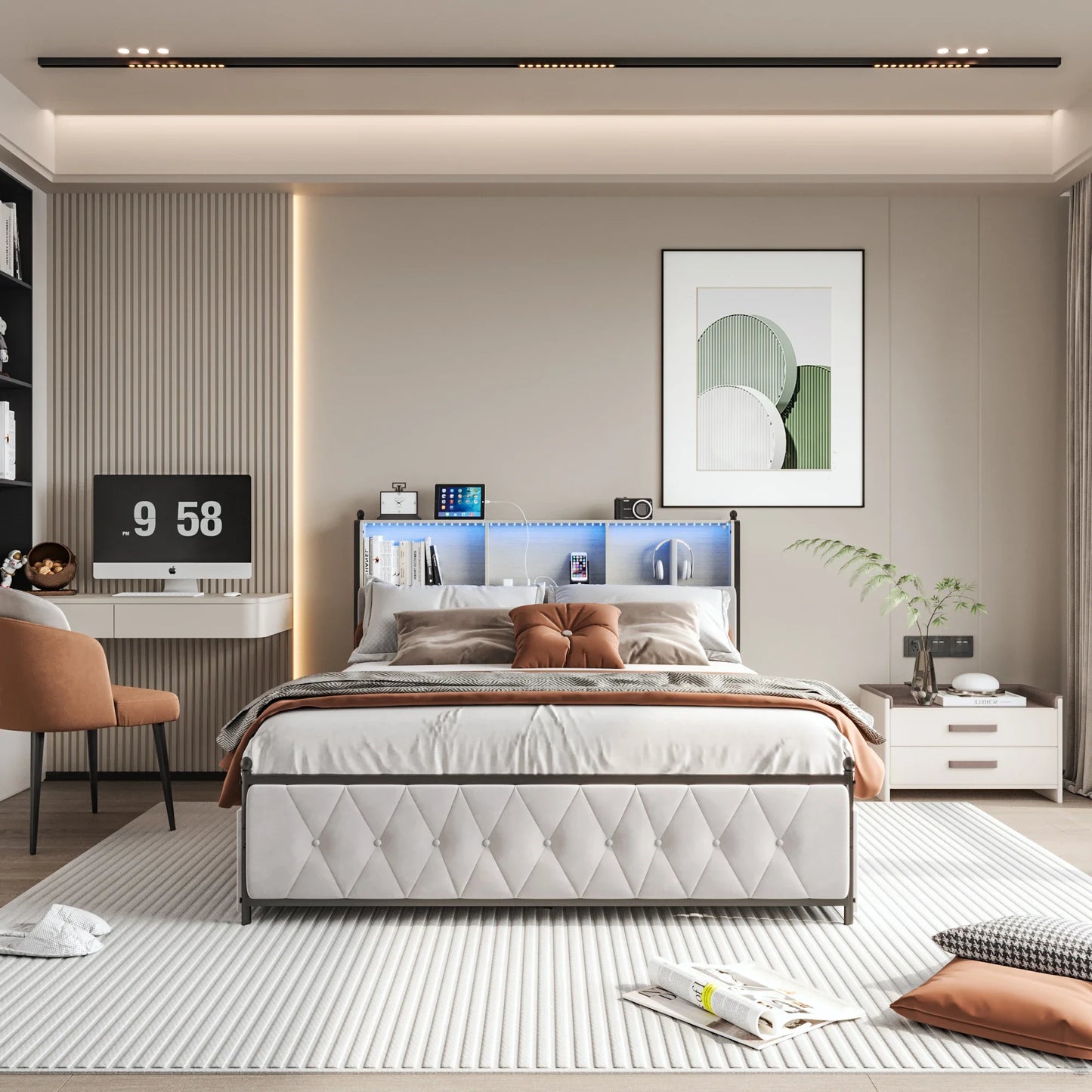 Upholstered Bed