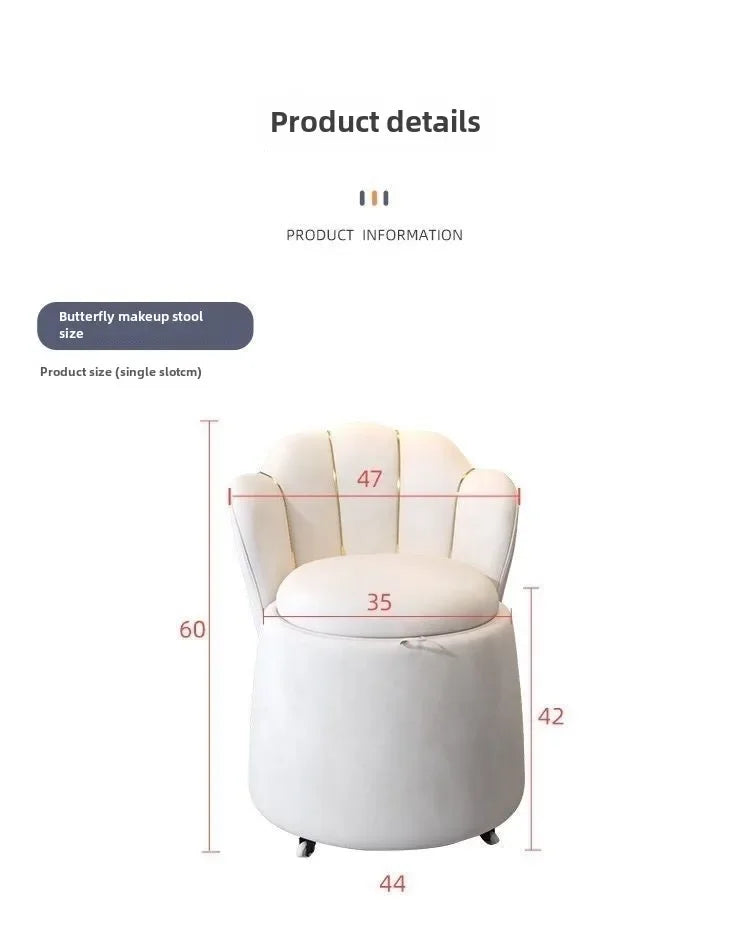 Begonia Makeup Chair