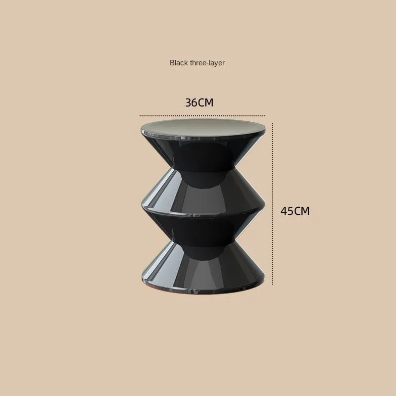Designer Low Stool Round Stool