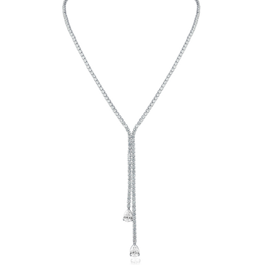 Double Drop Y-Necklace