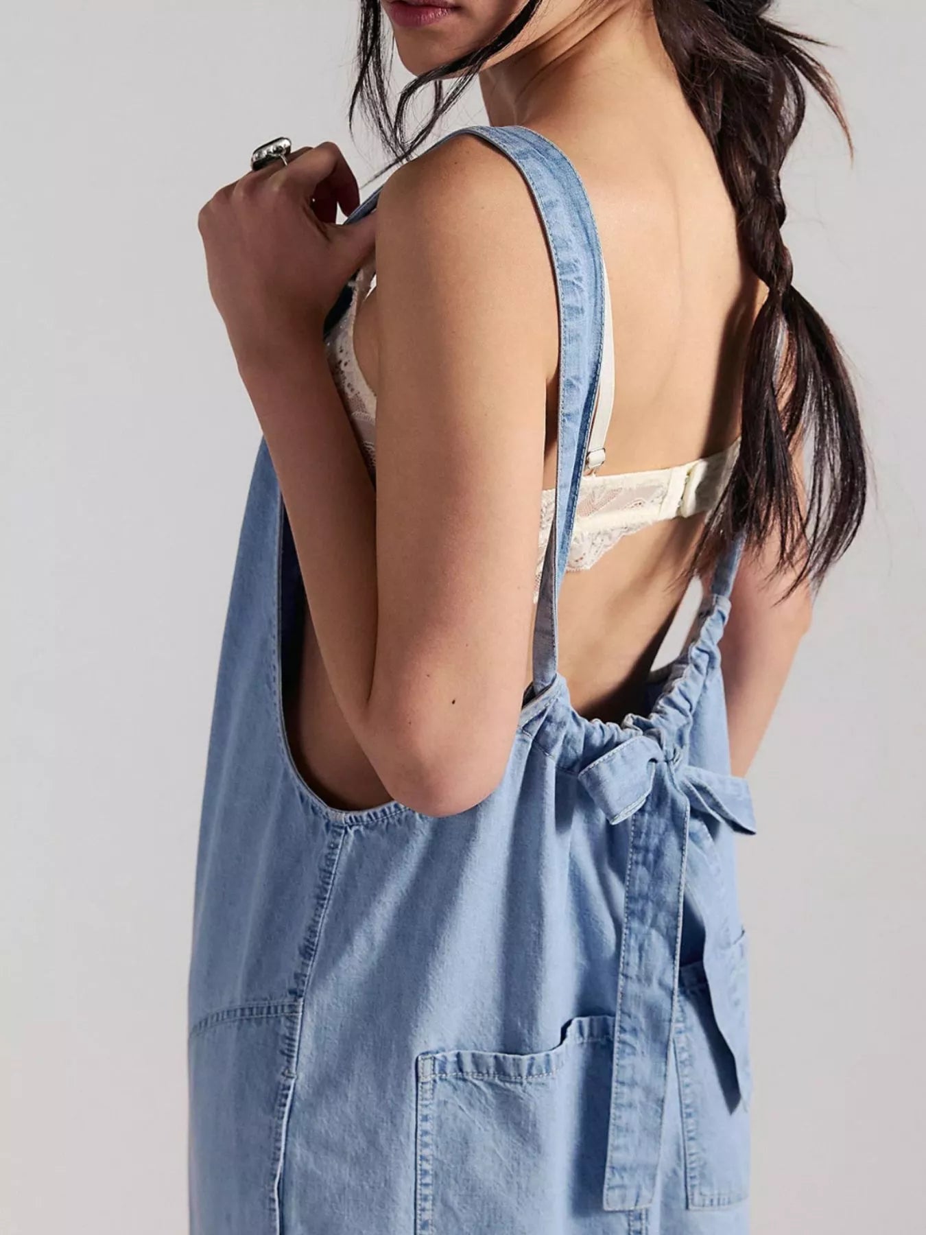 Sleeveless Wide-Leg Jumpsuit