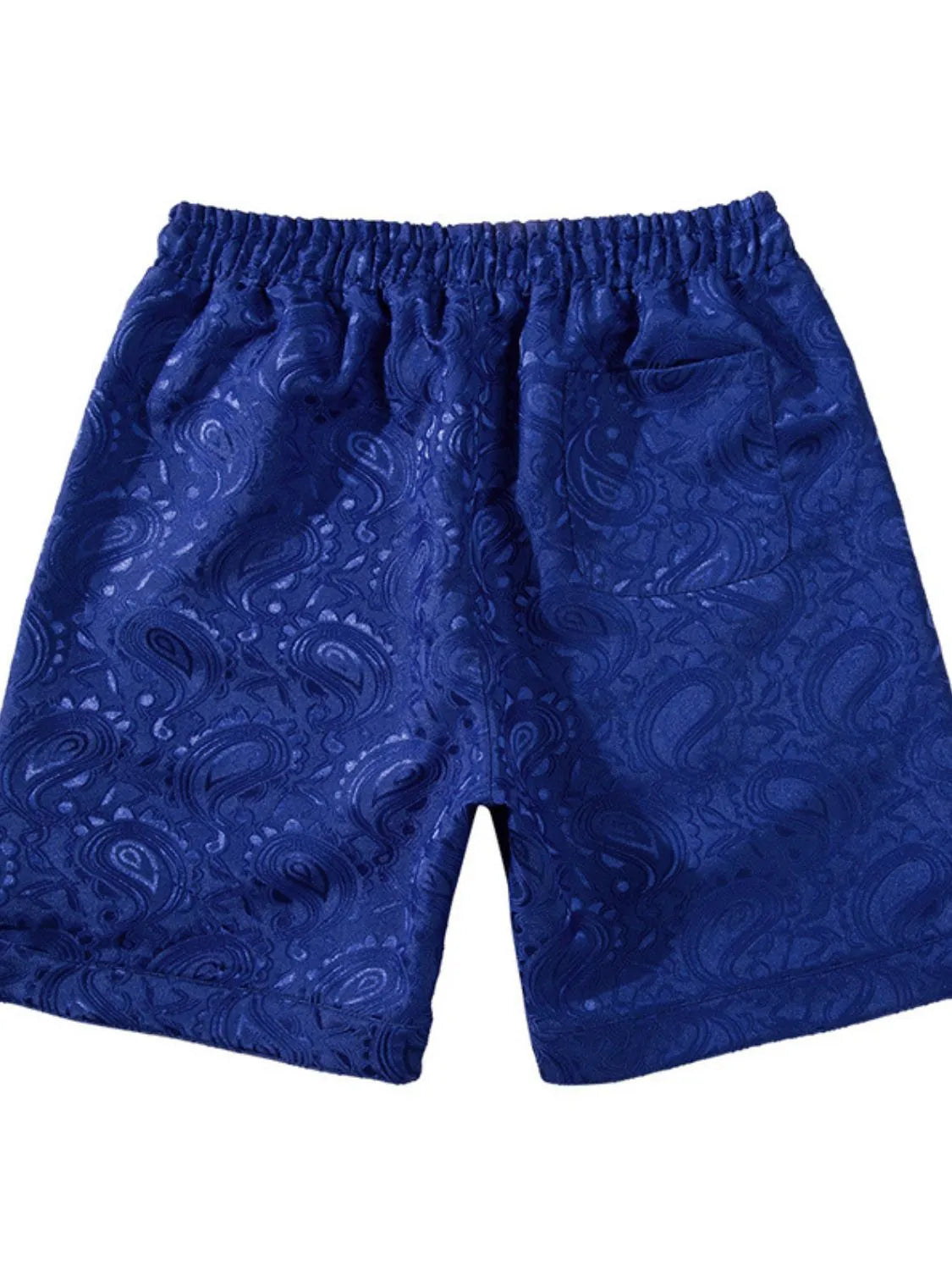 Men's Drawstring Printed Shorts