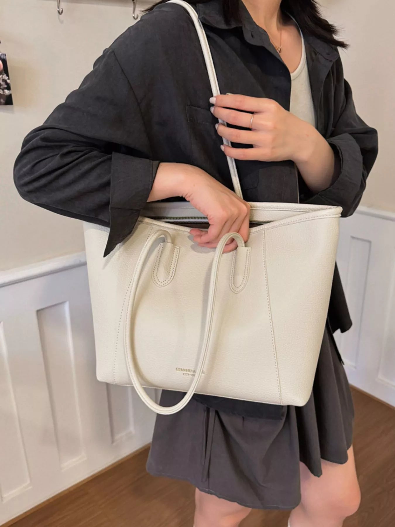 PU Leather Shoulder Bag