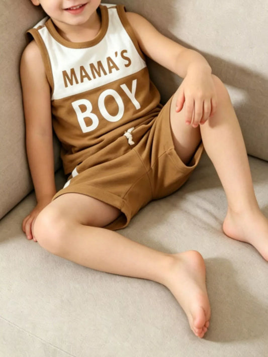 Children's Tank Top and Shorts Set