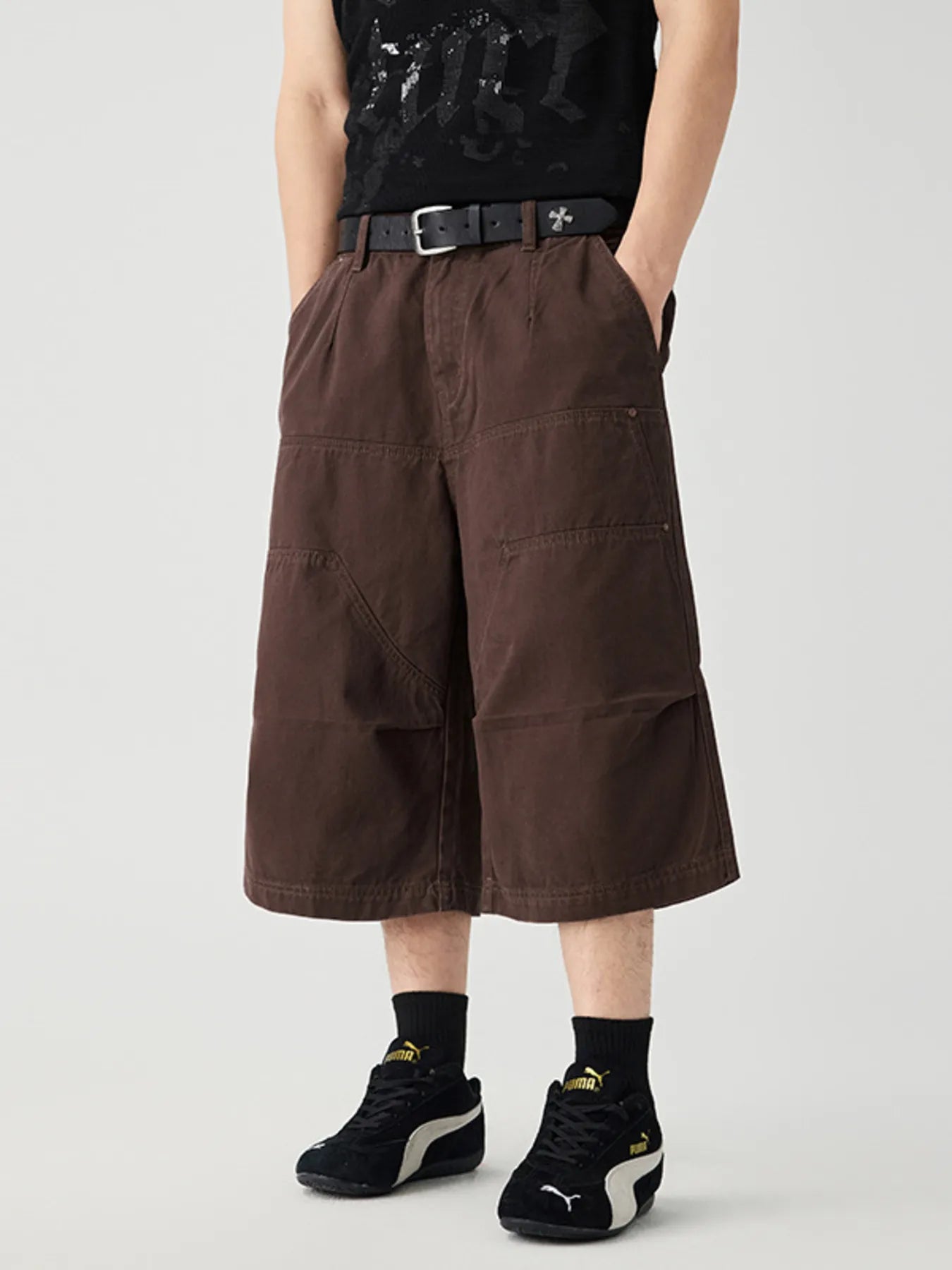 Men's Wide-Leg Shorts