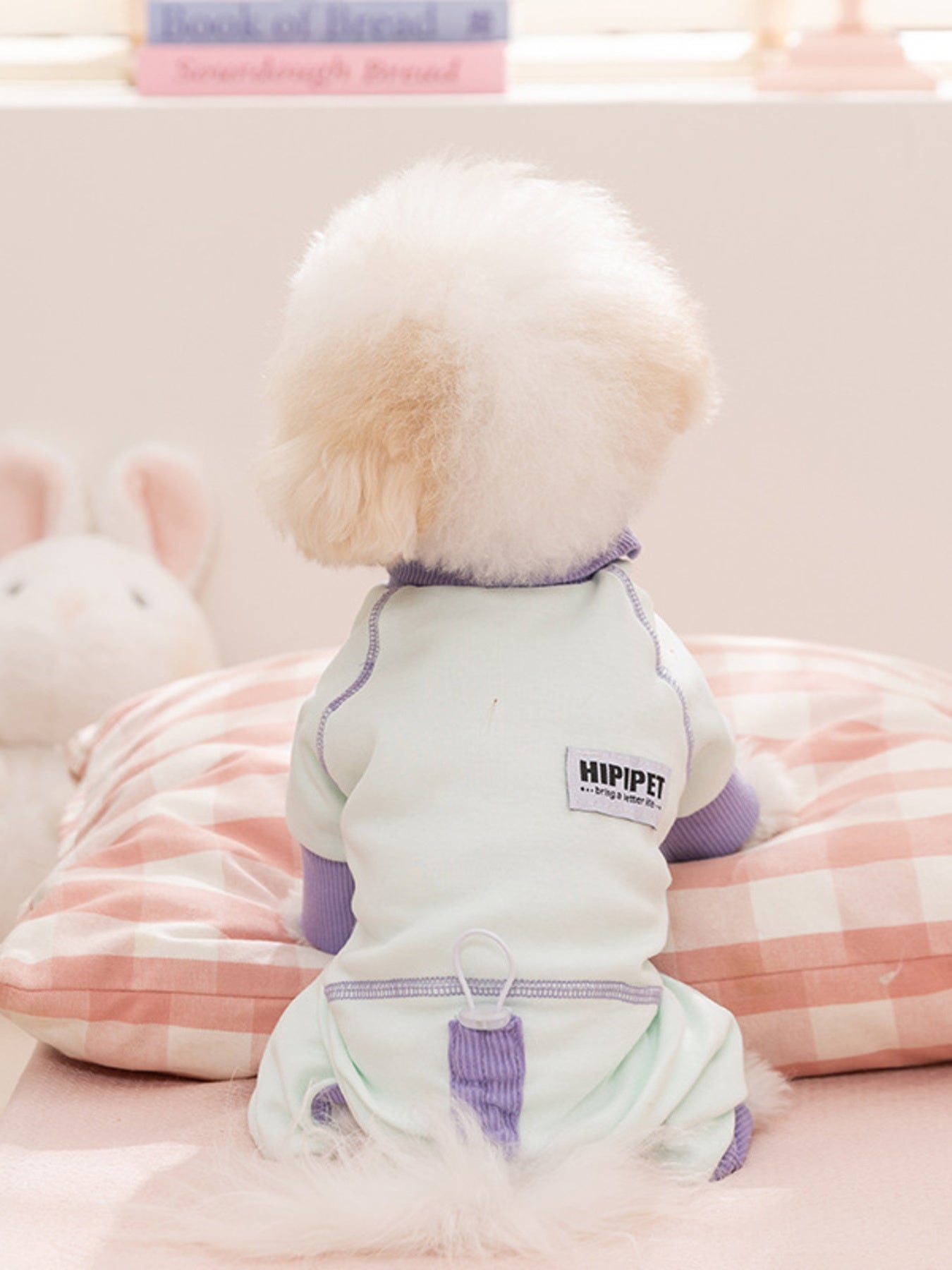 Contrast Soft Pet Pajamas