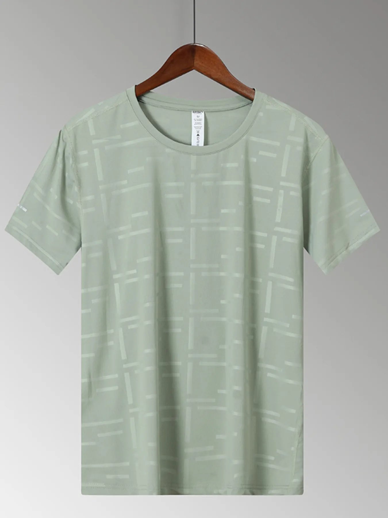 Men's Plus Size Round Neck Short Sleeve T-Shirt