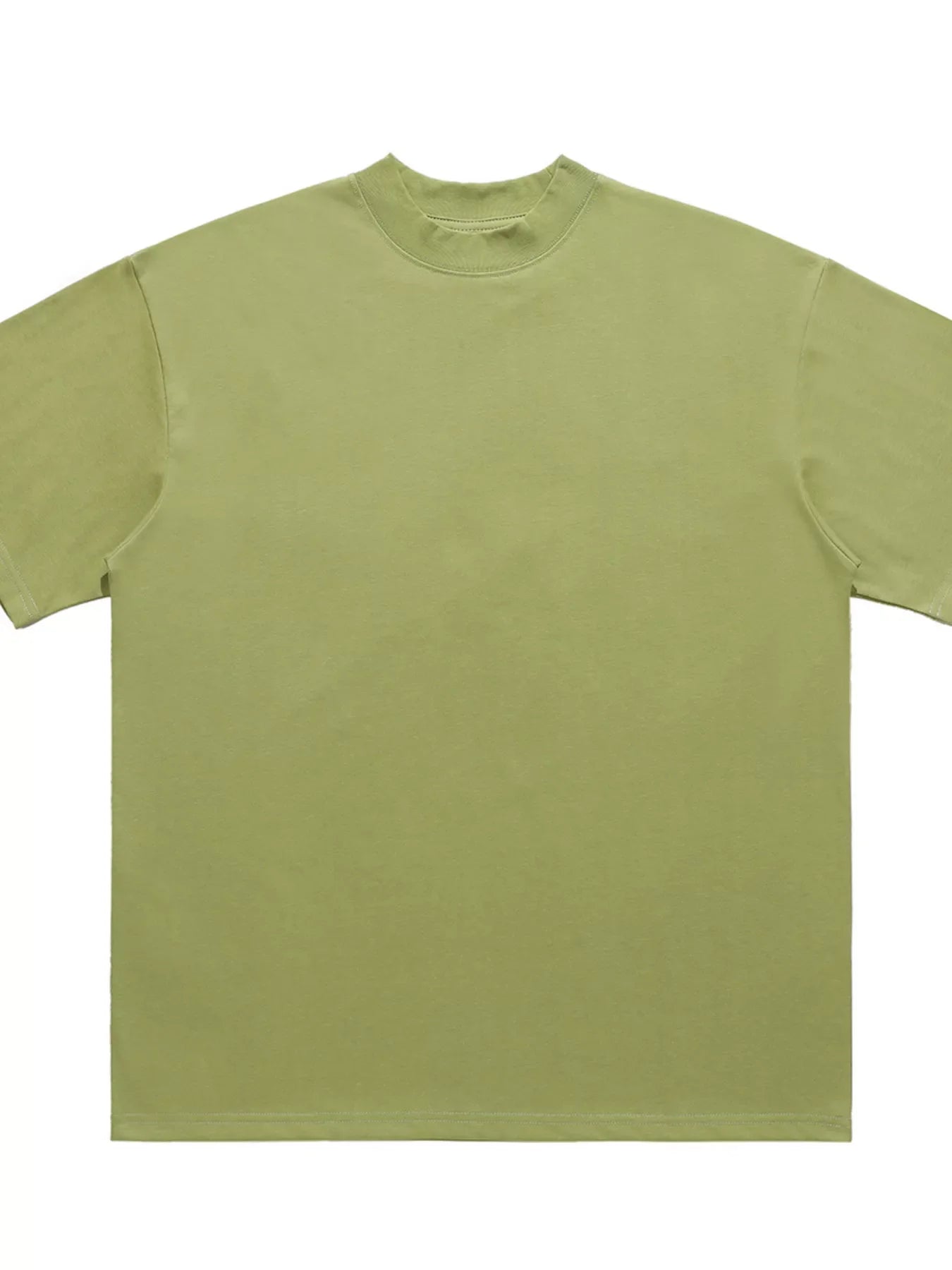 Men's Oversized Solid Color Crew Neck T-Shirt