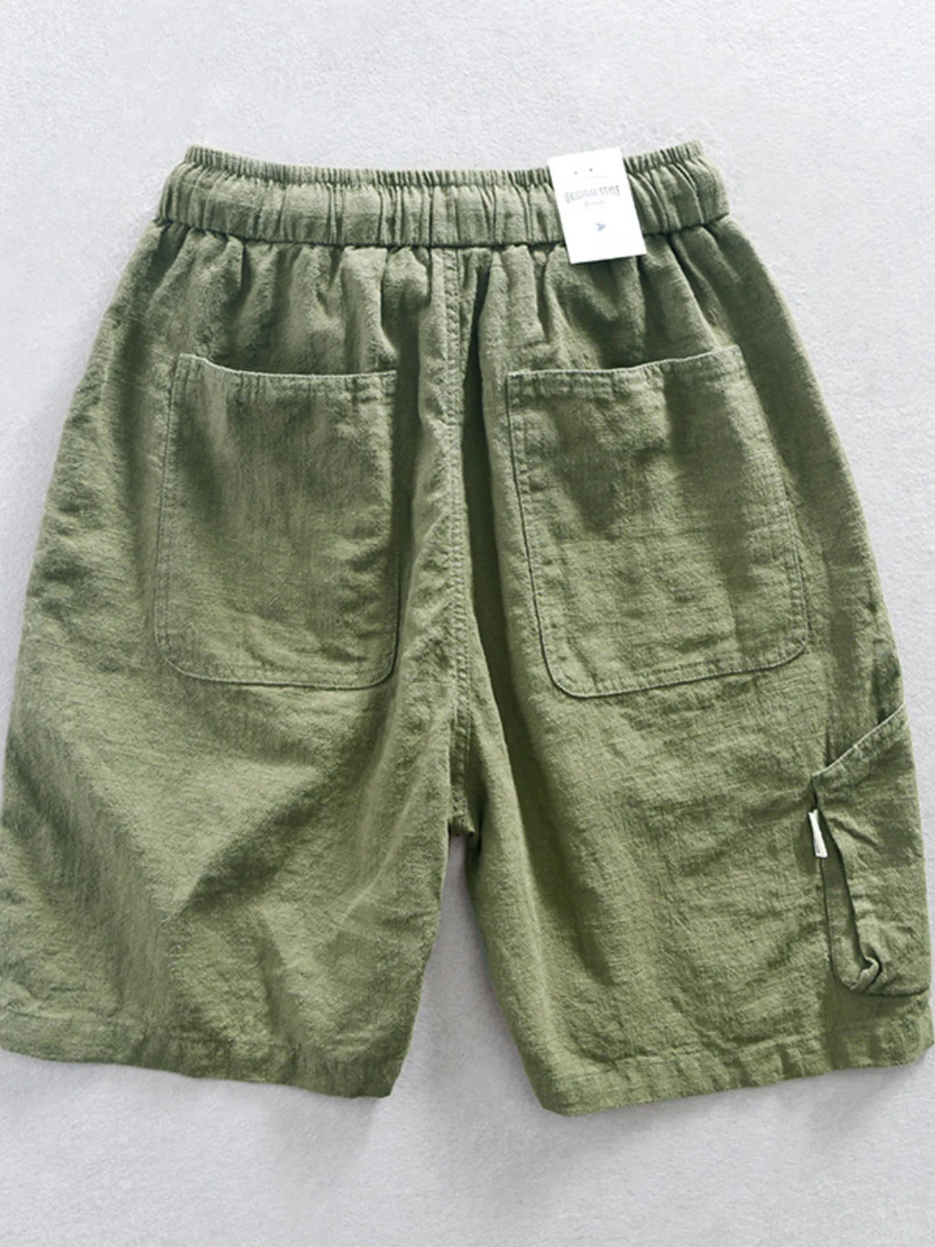 Men's Plus Size Drawstring Casual Shorts