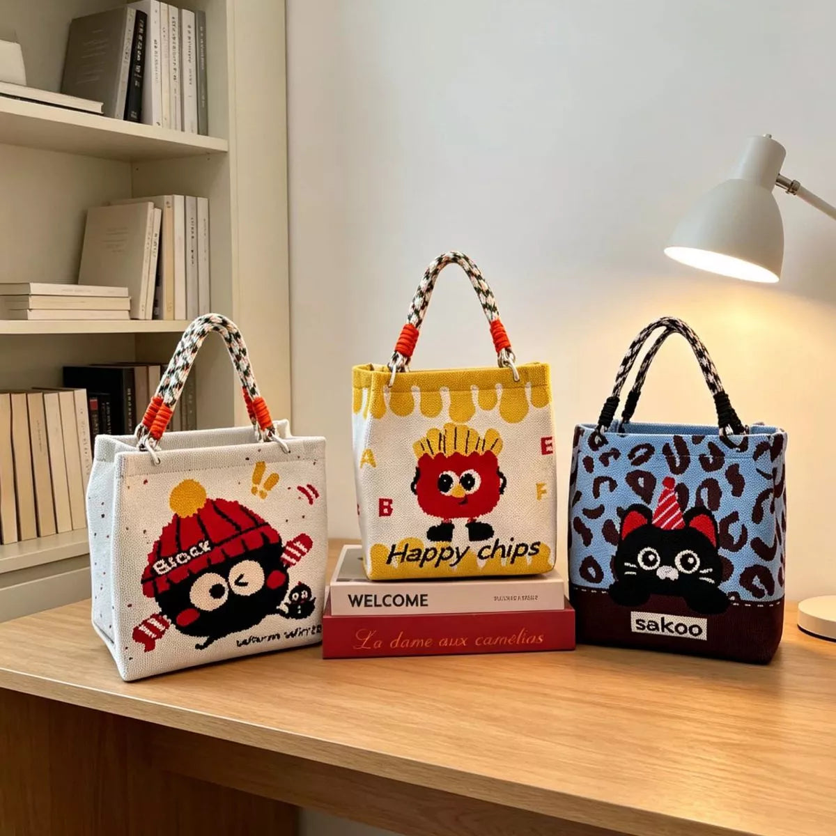 Cartoon Portable Handbag