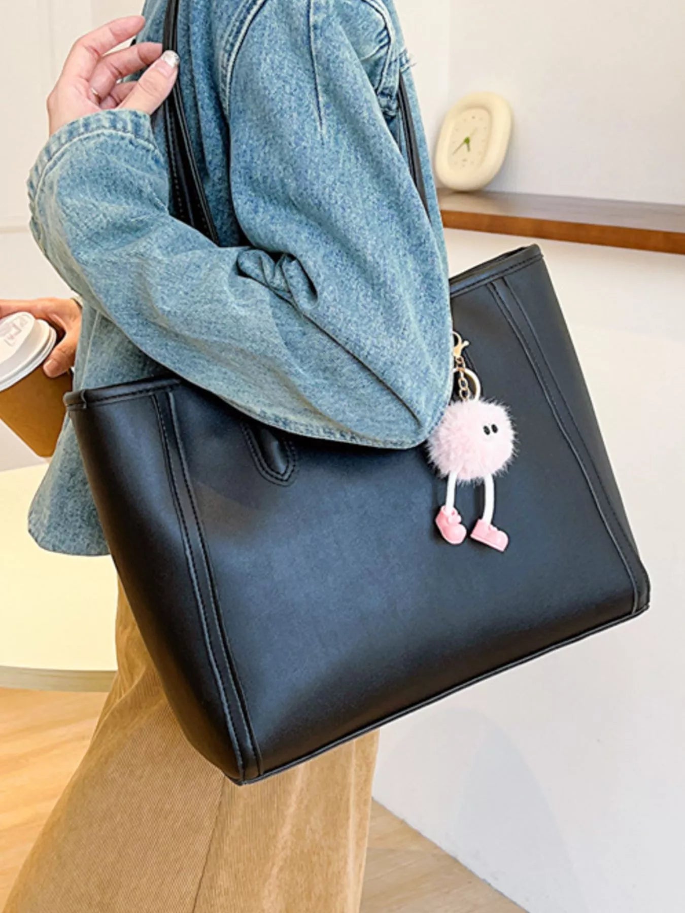 PU Leather Tote Bag