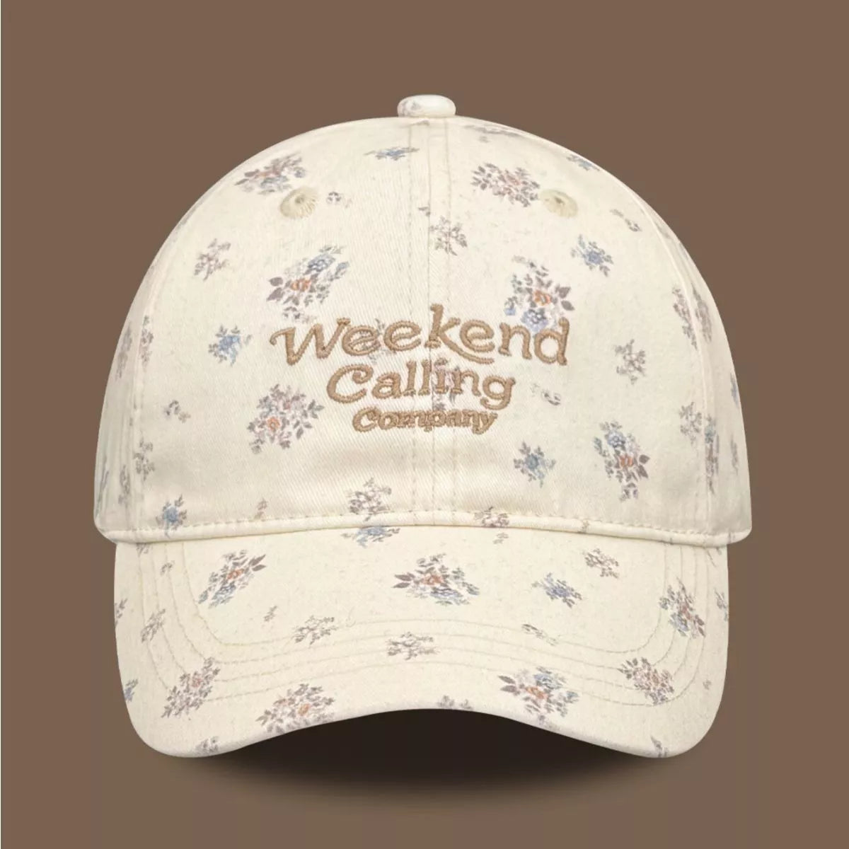 Floral Print Baseball Cap