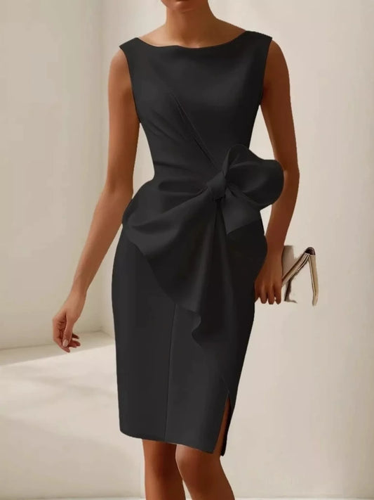 Bow Detail Sleeveless Dress