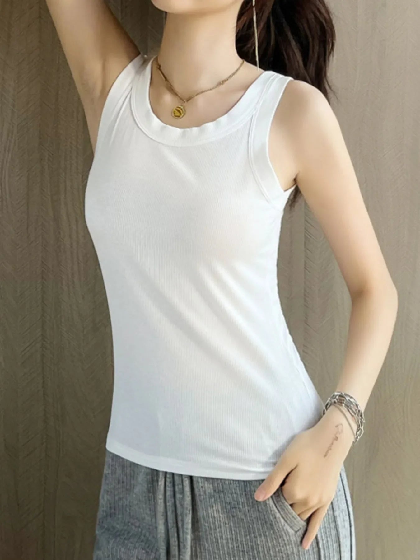 Scoop Neck Tank Top