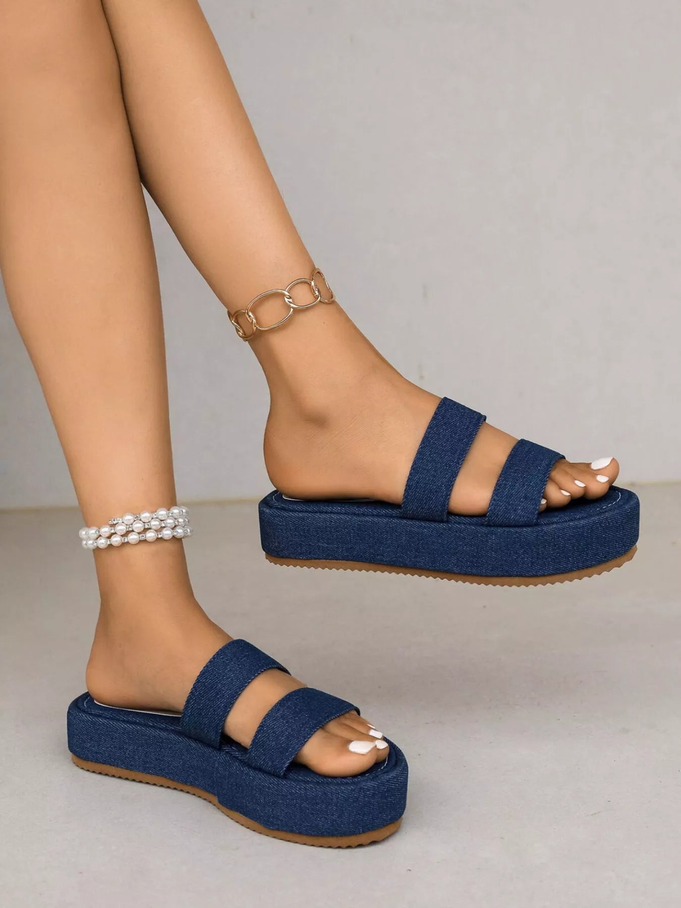 Open Toe Platform Sandals