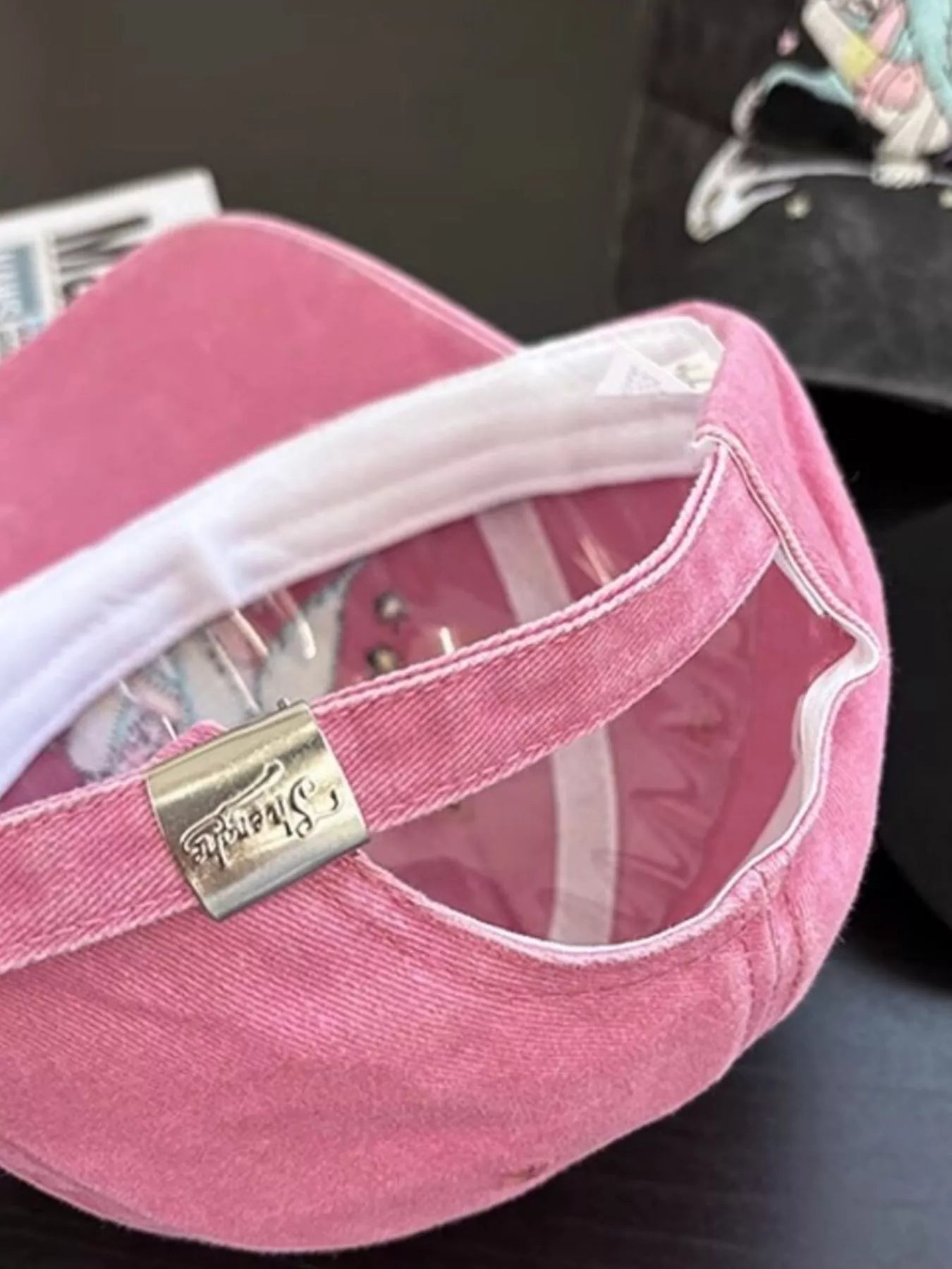 Embroidered Washed Baseball Cap