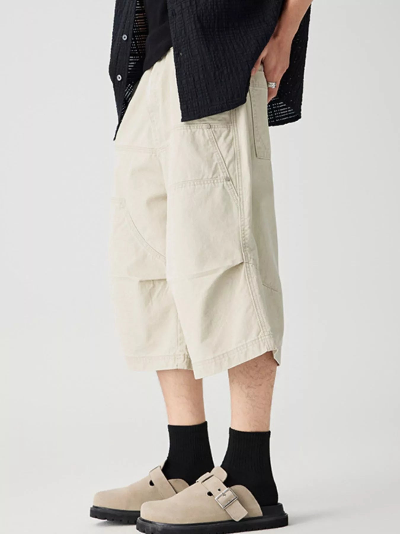 Men's Wide-Leg Shorts