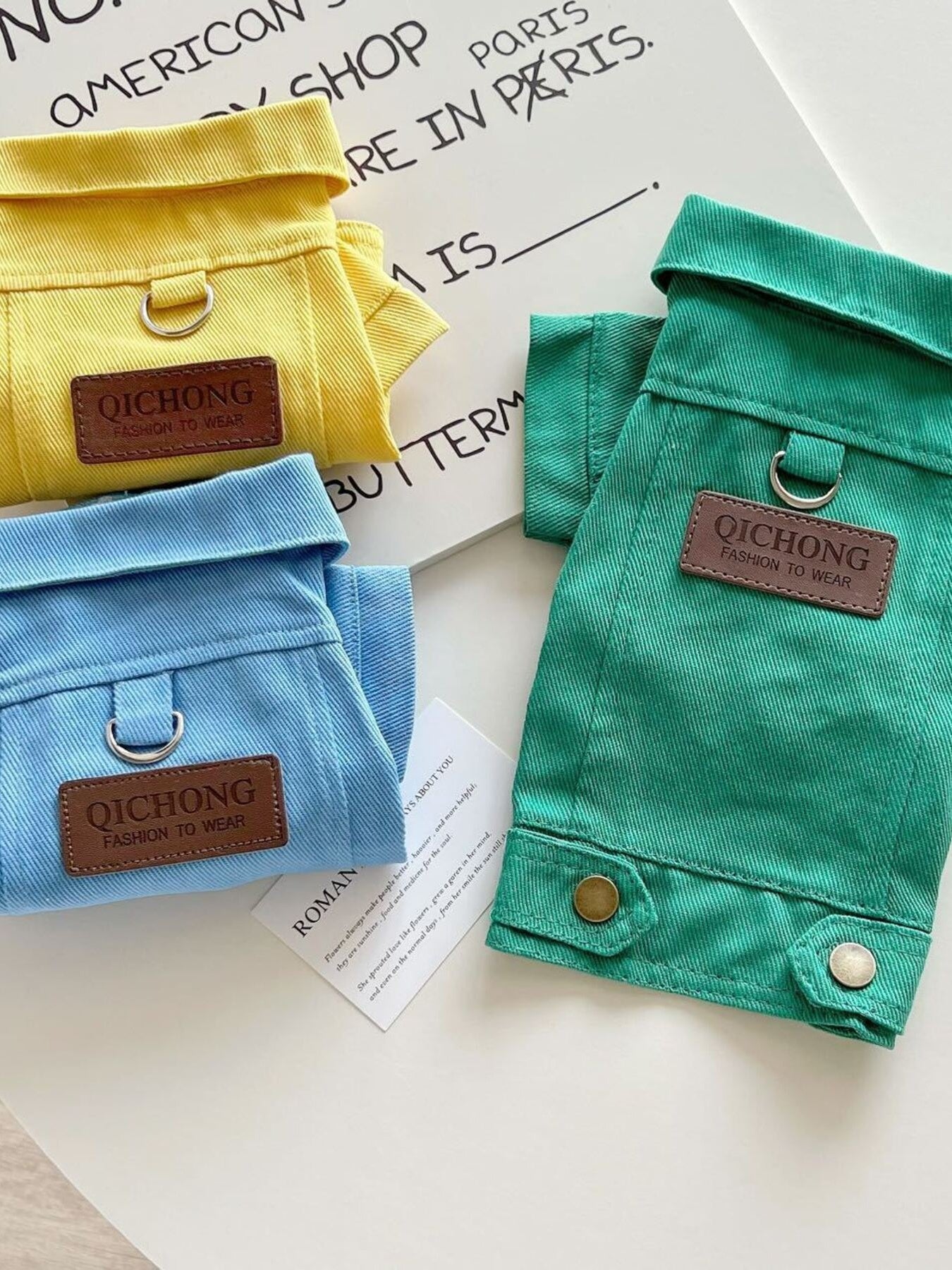 Denim Pet Jacket
