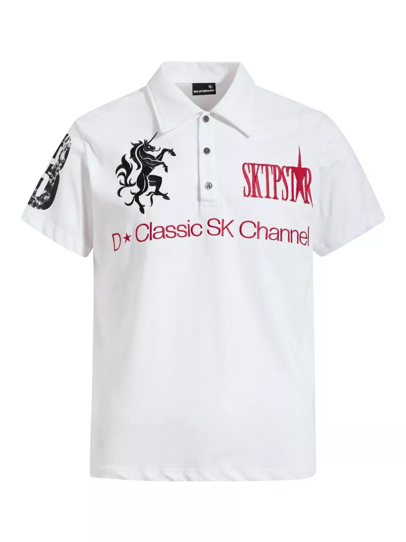 Men's Classic Embroidered Short Sleeve Polo