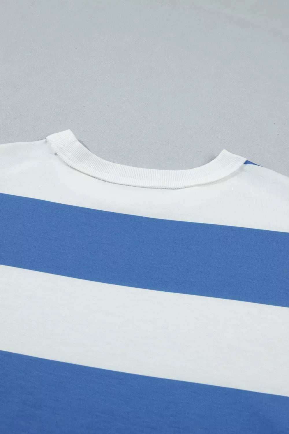 Casual Striped T-Shirt Dress