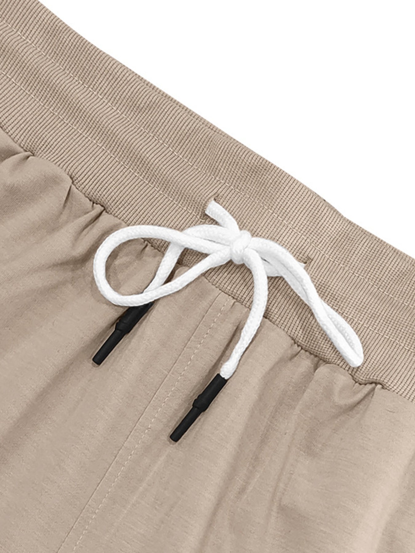 Men's Full Size Drawstring Casual Shorts Plus Size