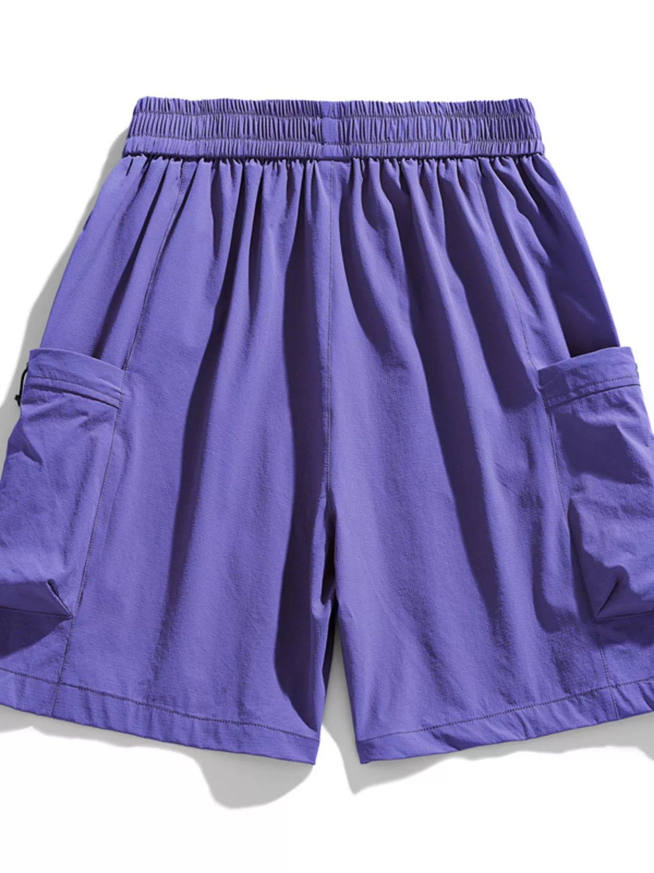 Men's Plus Size Drawstring Cargo Shorts