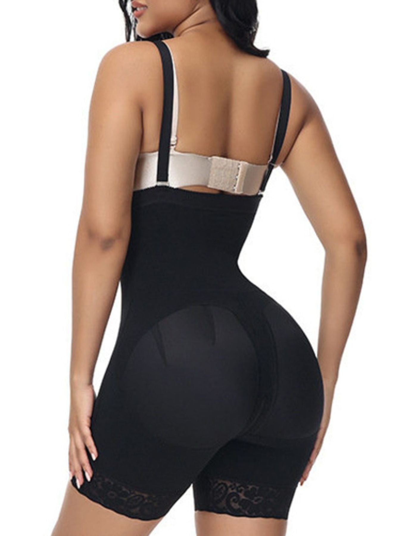 Full Size Full Body Zipper Shaping Bodysuit Plus Size