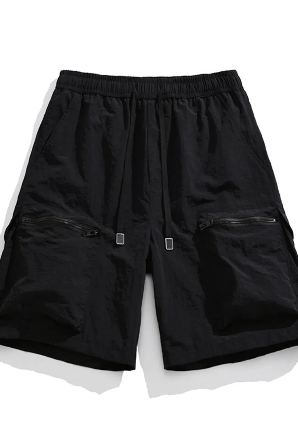 Men's Plus Size Drawstring Cargo Shorts