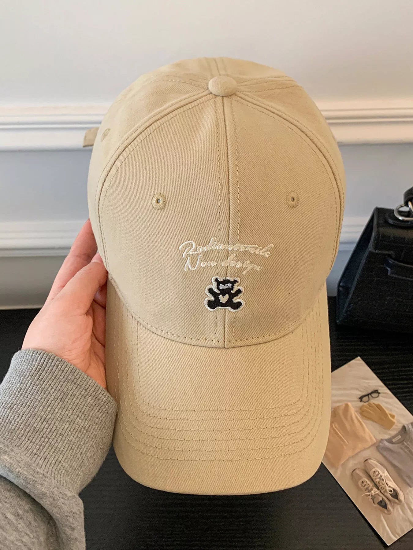 Washed Embroidered Baseball Cap