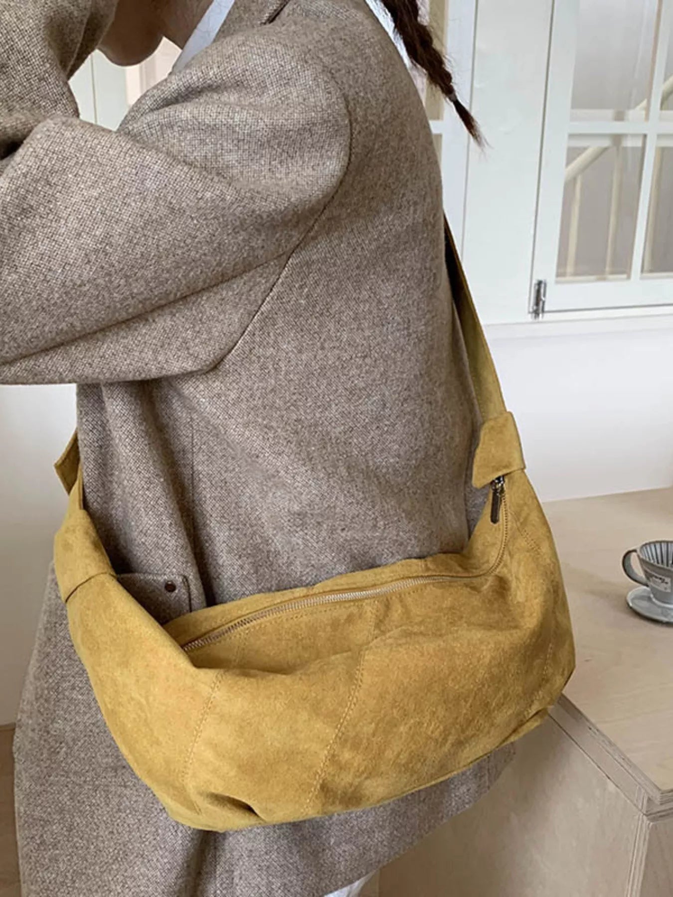 Casual Adjustable Strap Crossbody Bag
