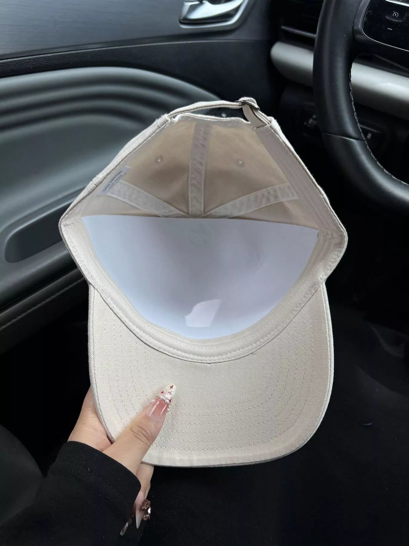Embroidered Letter Baseball Cap