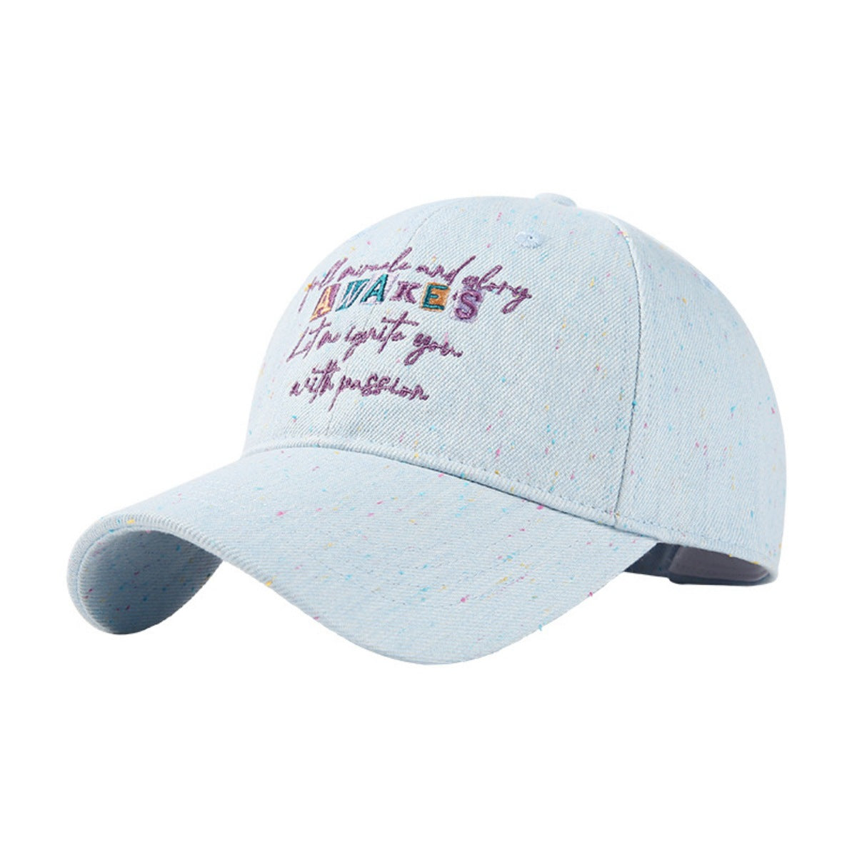 Letter Embroidered Baseball Cap