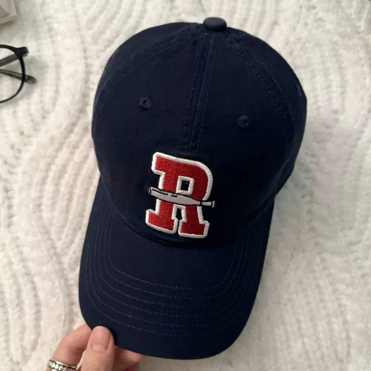 Letter Embroidered Classic Baseball Cap