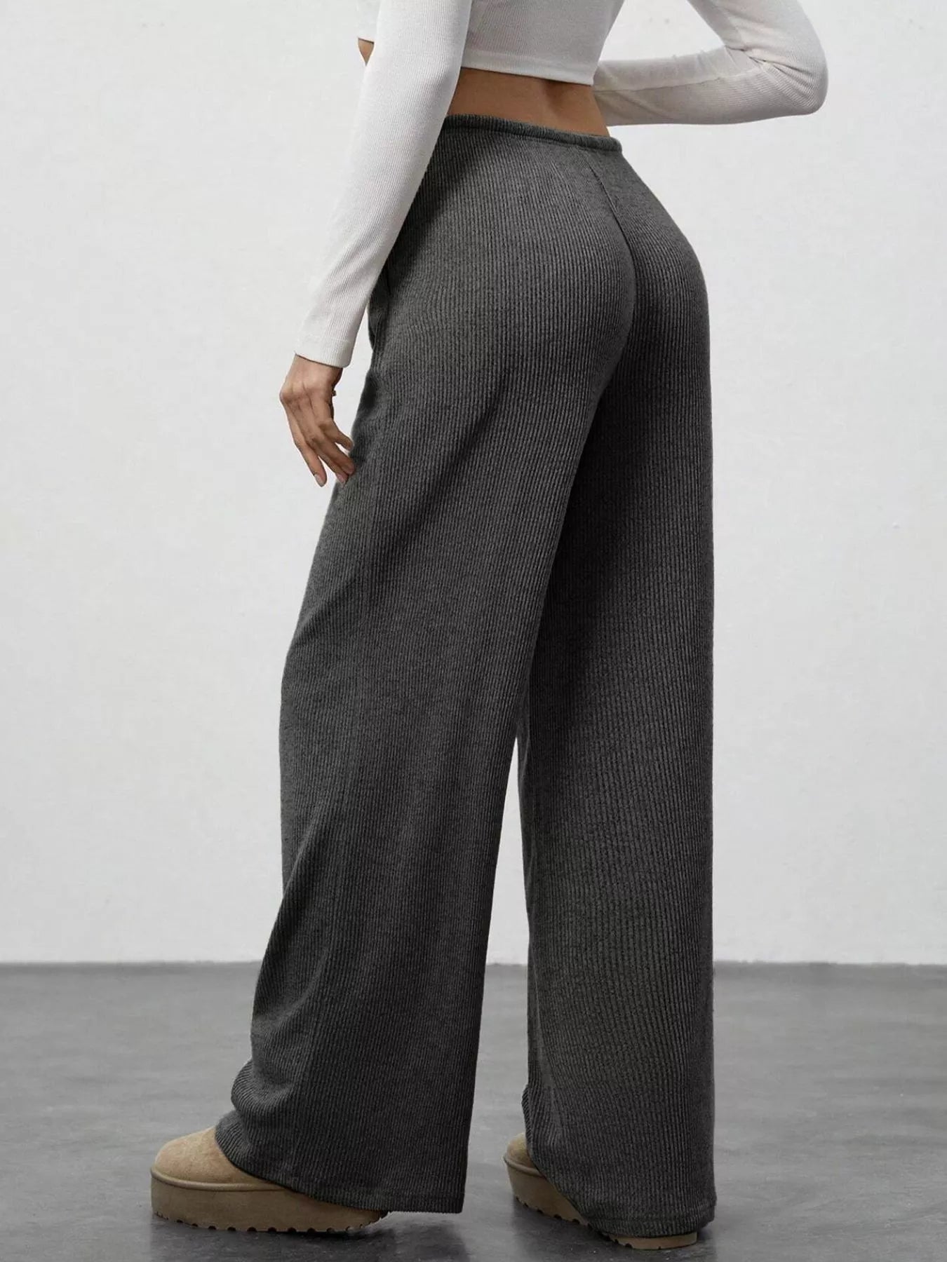 Relaxed Fit Drawstring Pants