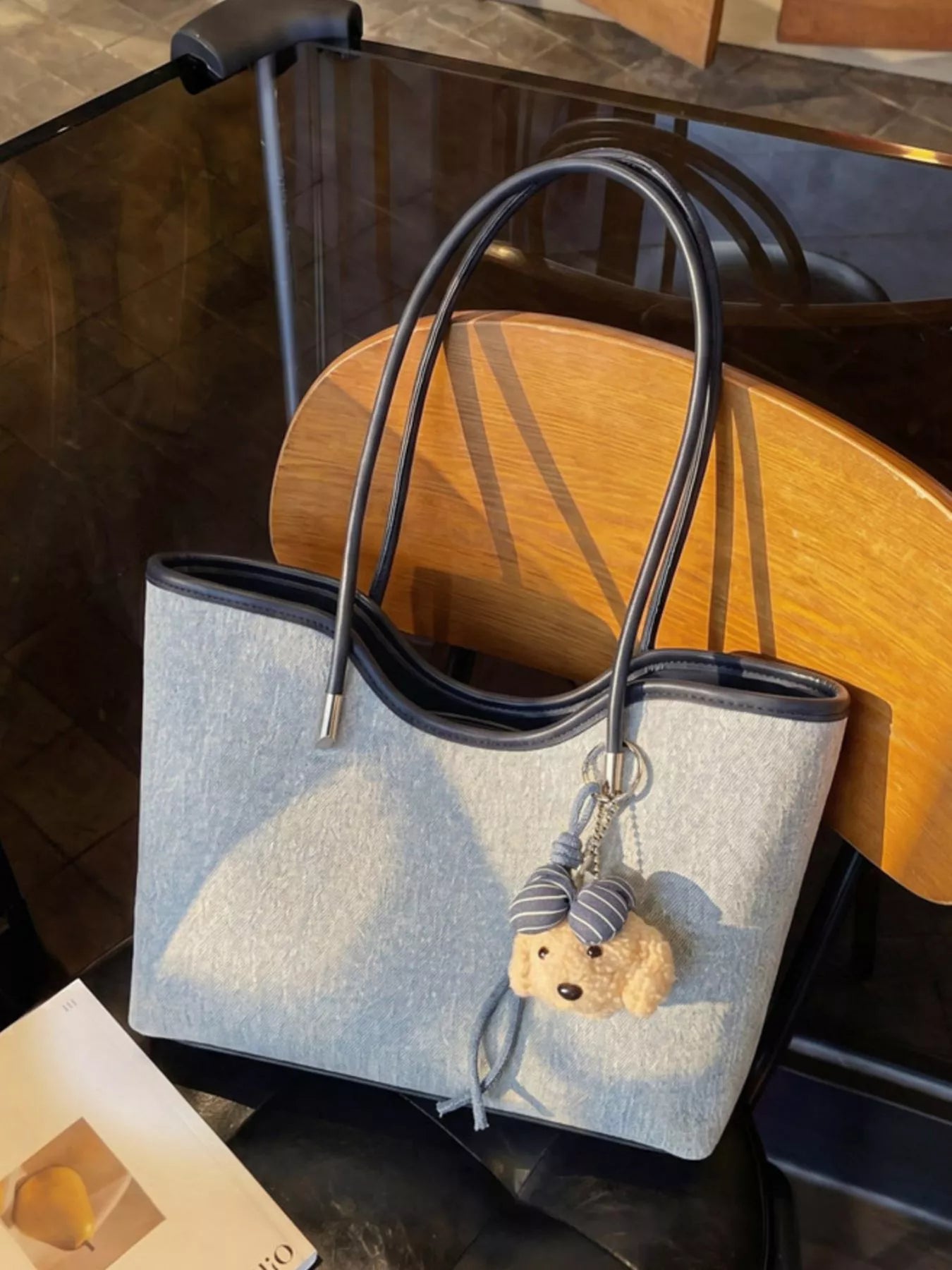 PU Leather Shoulder Bag