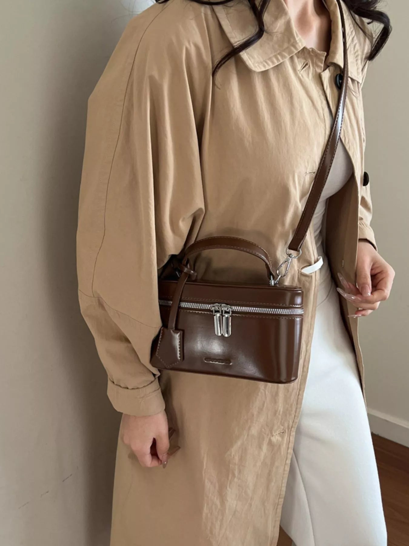 Top Handle Crossbody Bag