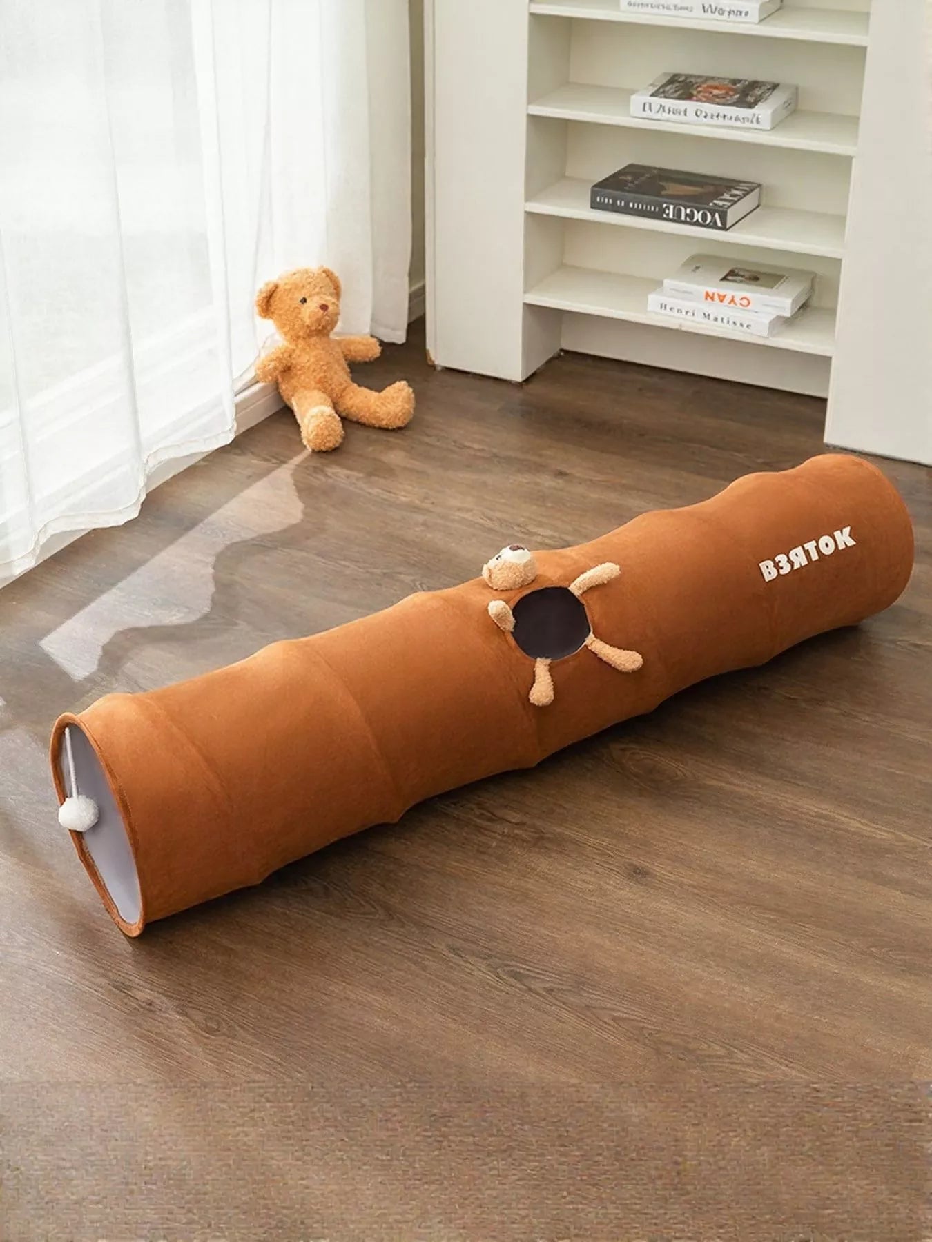Foldable Cat Tunnel Toy