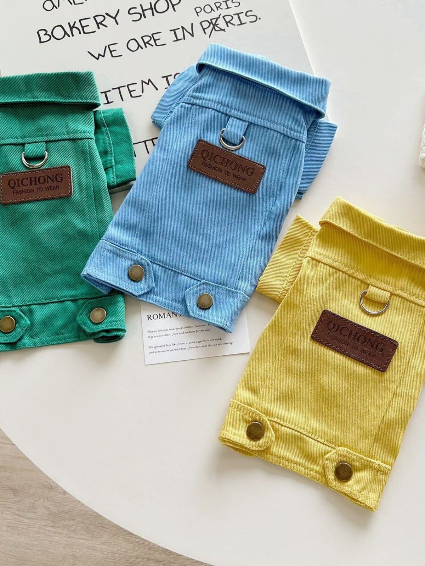Denim Pet Jacket