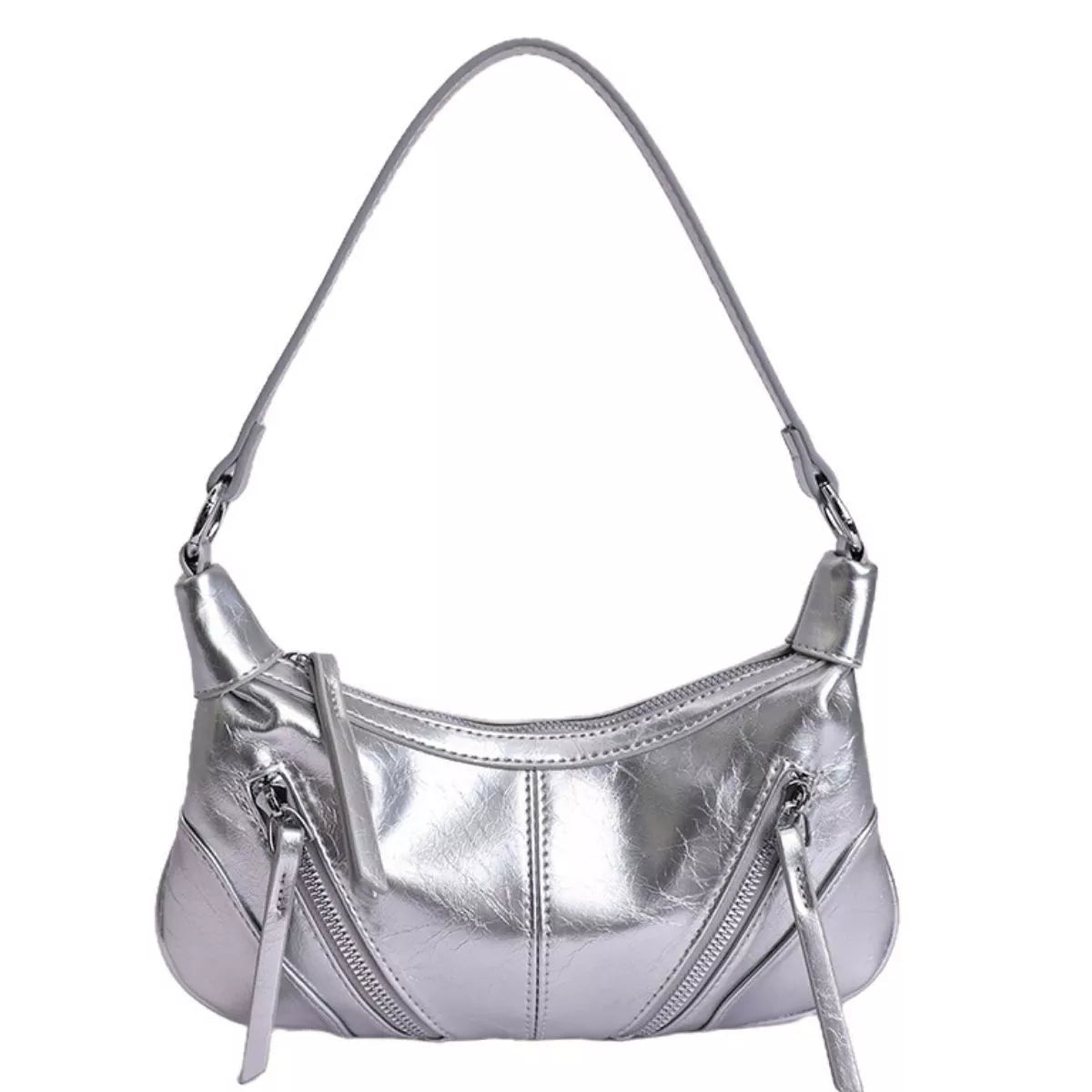 Zipper Shoulder Bag