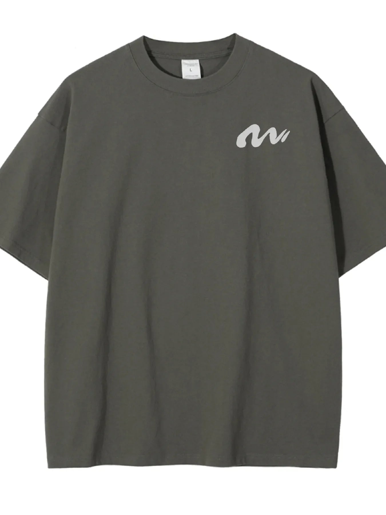Men's Full Size Round Neck Half Sleeve T-Shirt Plus Size