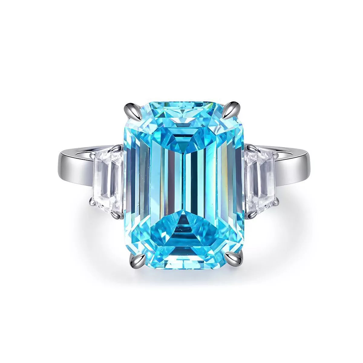 925 Sterling Silver Geometric Ring