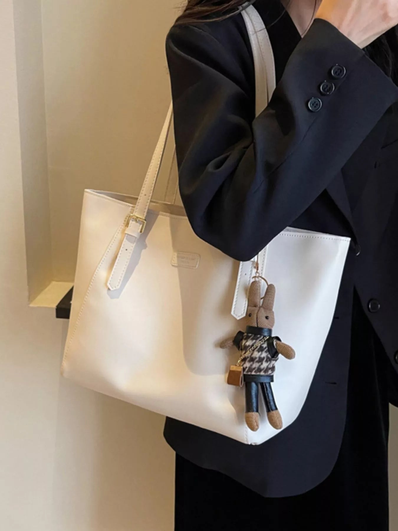PU Leather Tote Bag