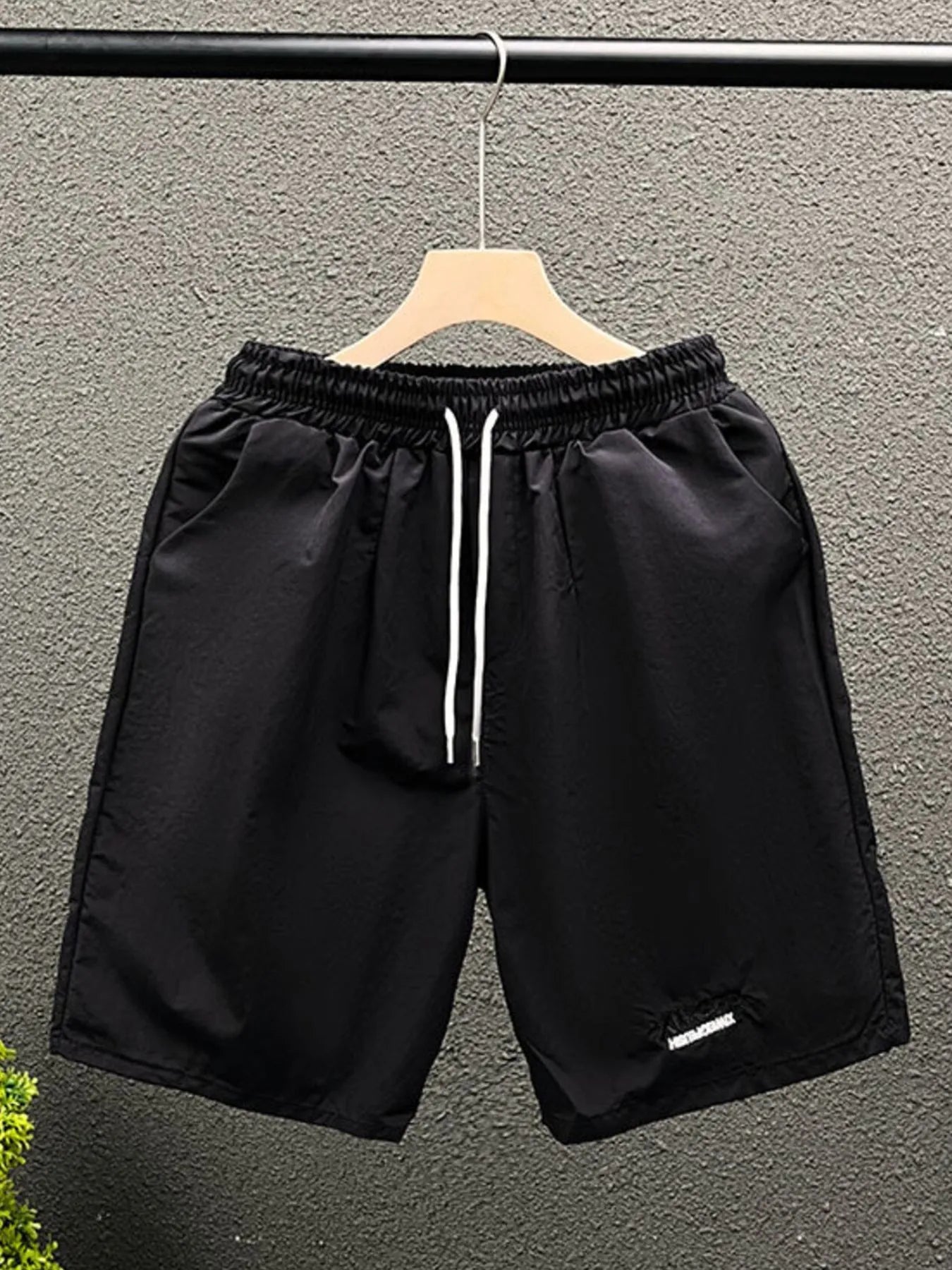 Men's Plus Size Drawstring Shorts