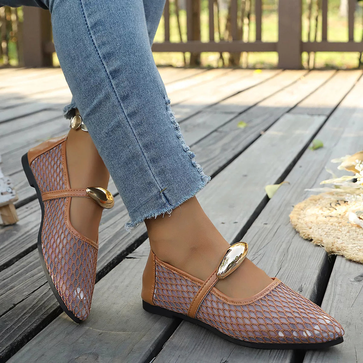 Point Toe Slip-Ons