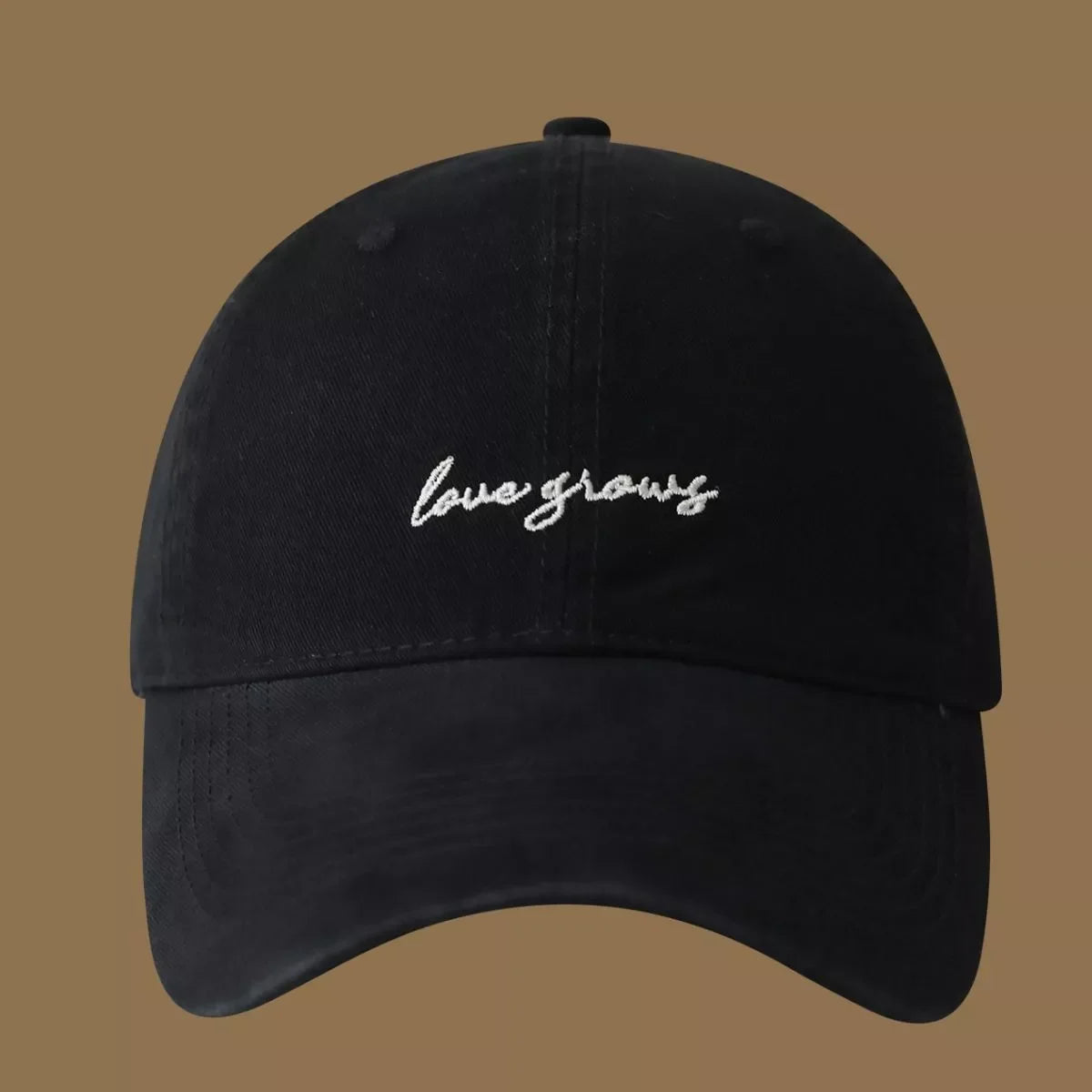 Embroidered Cotton Baseball Cap